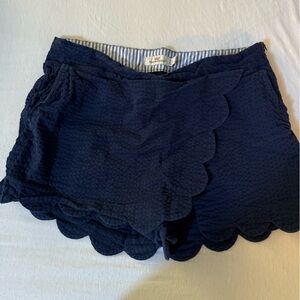 Vineyard Vines Dark Blue Seersucker Fabric Skort